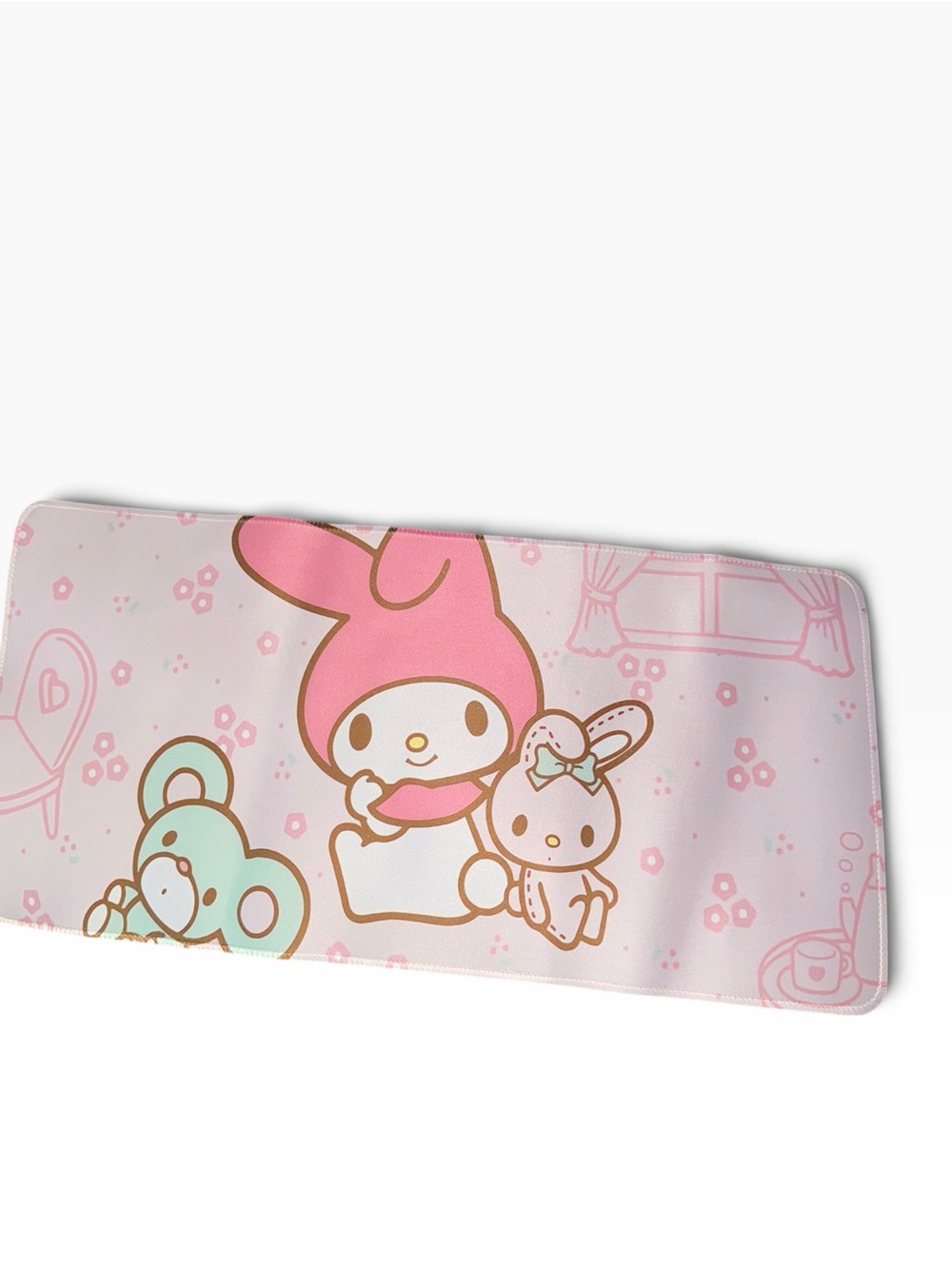 Sanrio My Melody Pastel Pink and Mint Gamer Mat New